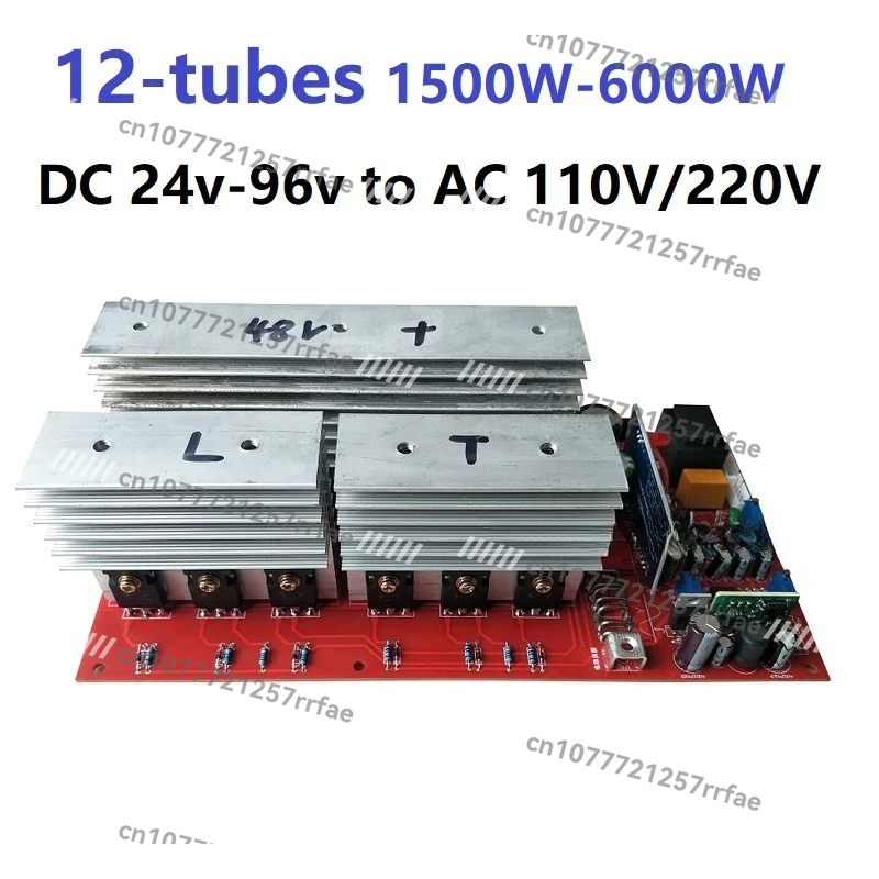 12v 24v 36v 48V 60v 72v DC to  - огляд і ціна Pure Sine Wave Inverter Board 24V 48V