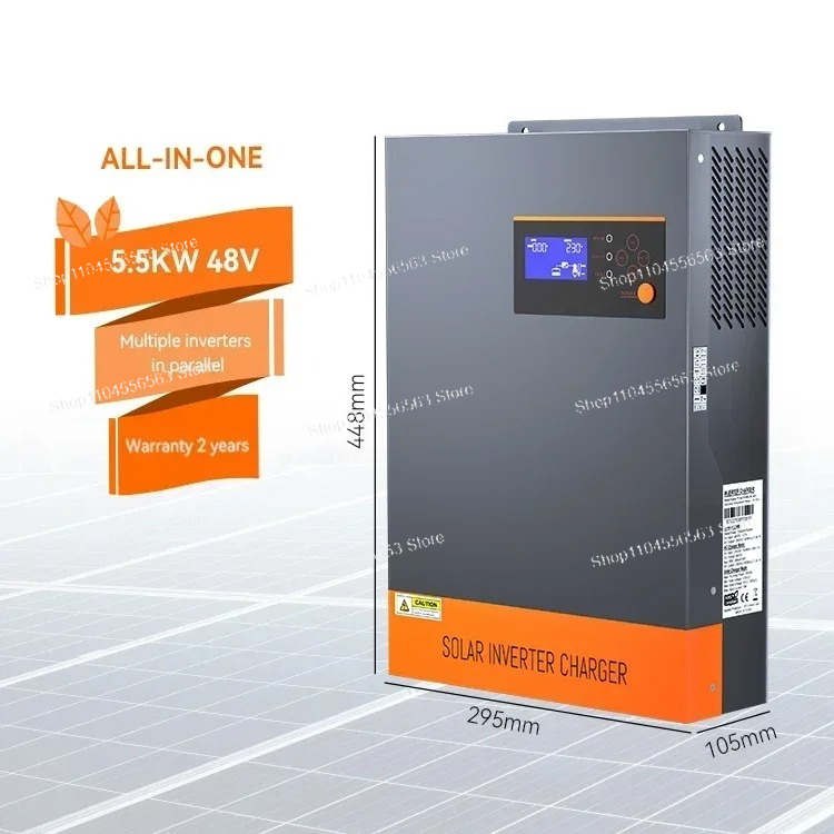 5.5KW 3 Phase Hybrid Solar Inv - огляд і ціна Hybrid Solar Inverter 5.5Kw Mppt 48V