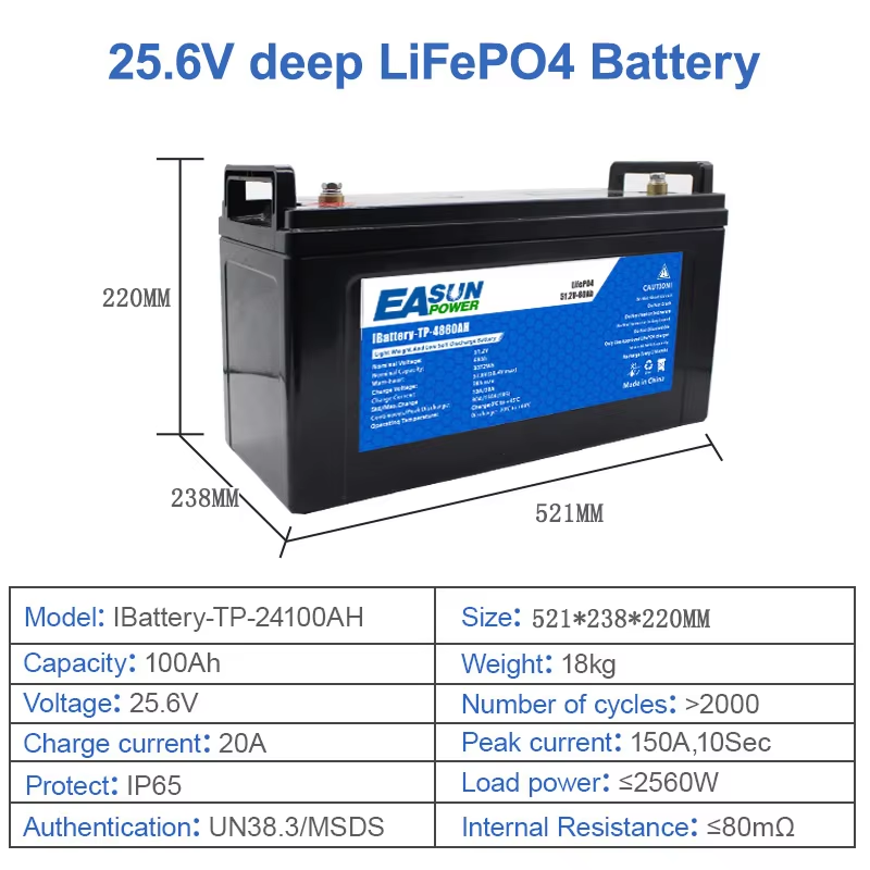 EASUN Power LiFePO4 Battery 10 - огляд і ціна Grid Tie Inverter Limiter 2000W