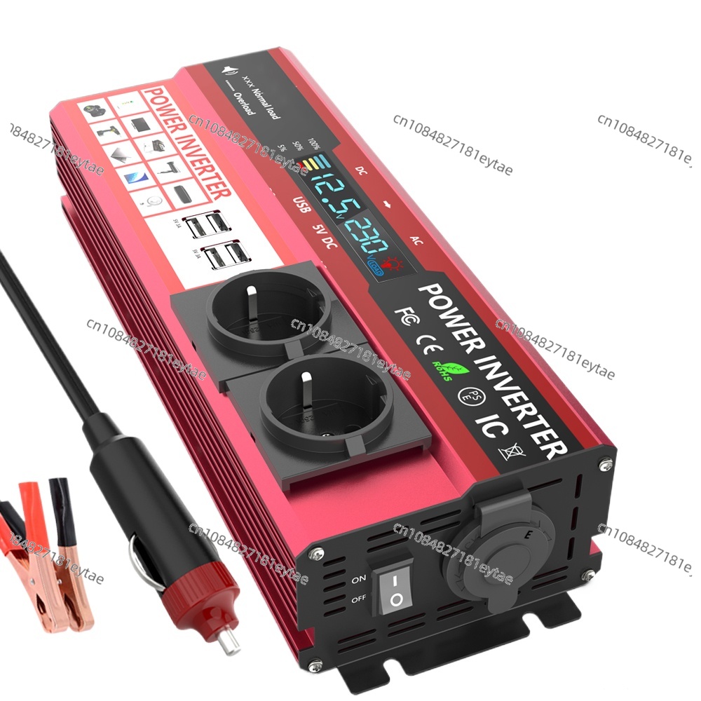 12V To 220V 4000W Peak Power I - огляд і ціна Power Inverter 12V 220V 4000W Continuous