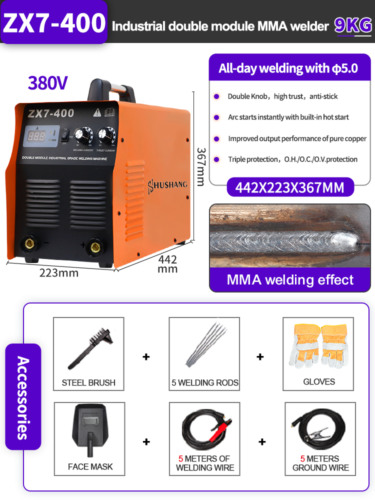 300A Industrial MMA Welders In - огляд і ціна Inverter Welding Machine Igbt 300A
