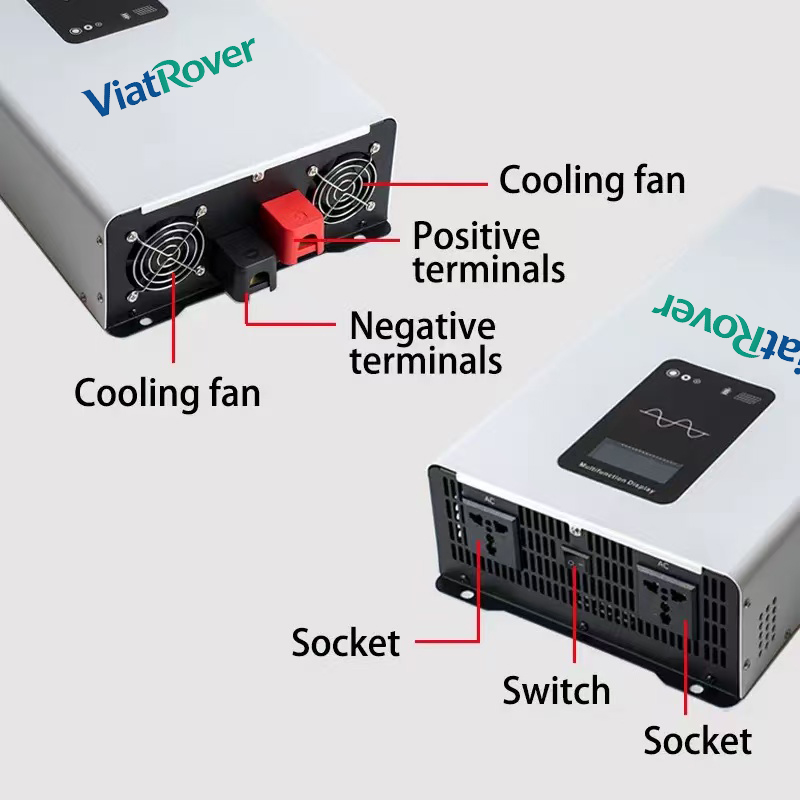 1600W 2600W 3000W Pure Sine Wa - огляд і ціна Inverter Pure Sine Wave 60Hz 120V 3000W