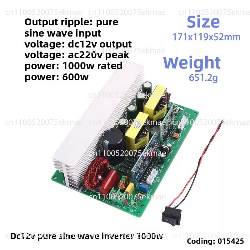 500W/1000W Pure Sine Wave Inve - огляд і ціна Pure Sine Wave Inverter Board 24V 48V