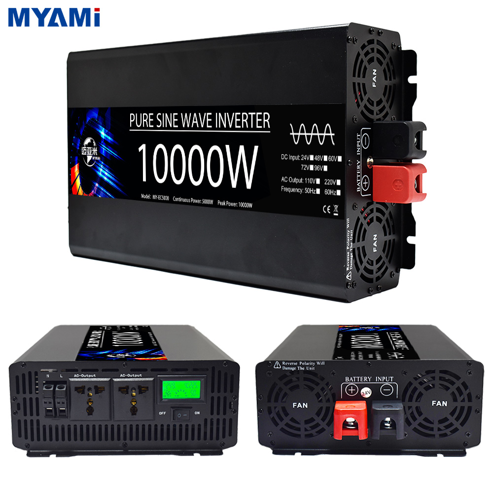 MYAMi 5000W 4000W 3000W 2000W  - огляд і ціна Pure Sine Wave Inverter 5000W 48V 220V