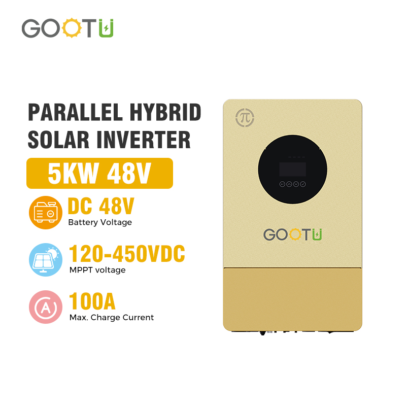 Hybrid Solar Inverter 5Kw 48V  - огляд і ціна Parallel Solar Inverter 48V 5000W Mppt
