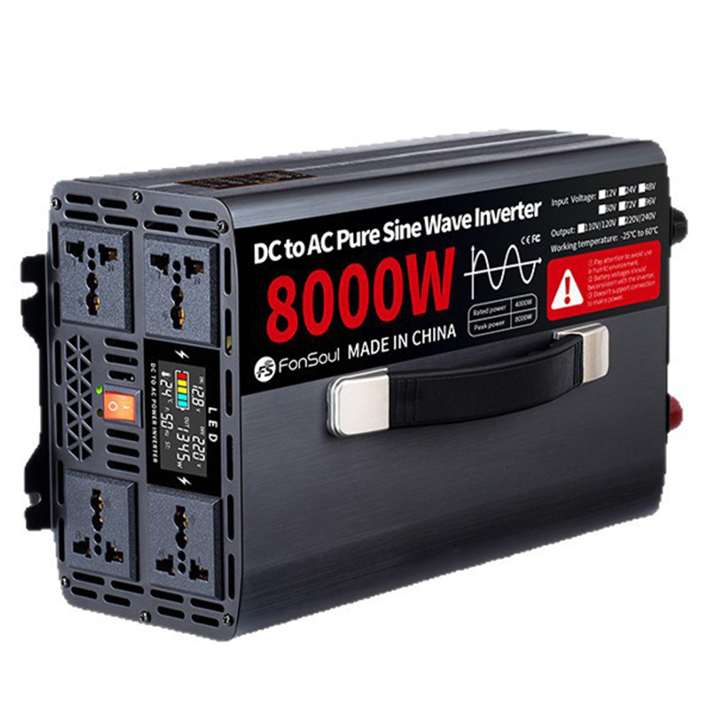 5KW 6KW 8KW Pure Sine Wave Off - огляд і ціна Pure Sine Wave Inverter 5000W 48V 220V