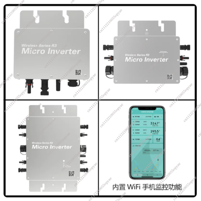WVC 350W 700W 1400W 1600W 2000 - огляд і ціна Micro Inverter 1400W Solar Grid Tie