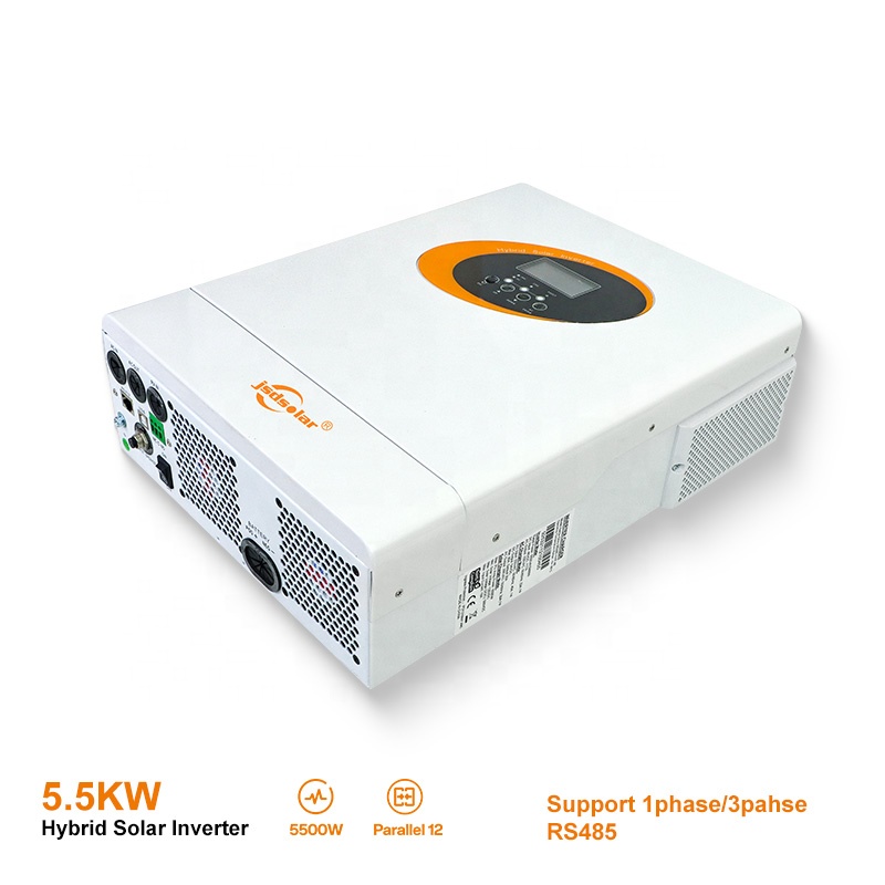 5.5Kw 5Kw Pure Sine Wave Mppt  - огляд і ціна Hybrid Solar Inverter 5.5Kw Mppt 48V