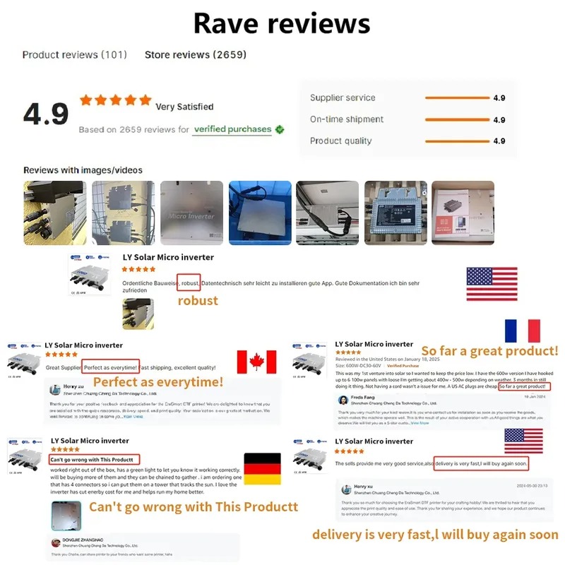 Waterproof Solar Grid Tie Micr - огляд і ціна Micro Inverter 1400W Solar Grid Tie