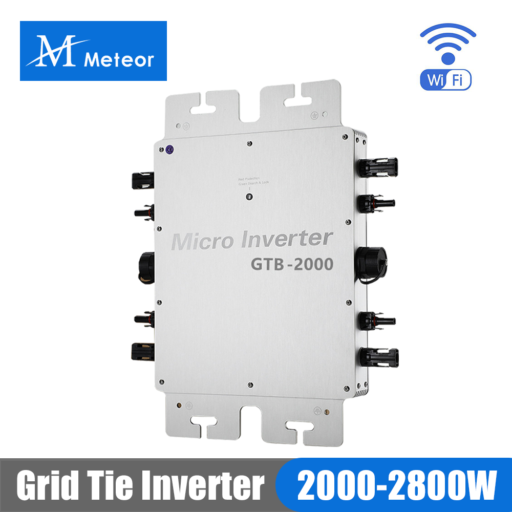 2000W 2400W 2800W Micro Invert - огляд і ціна Grid Tie Inverter Limiter 2000W
