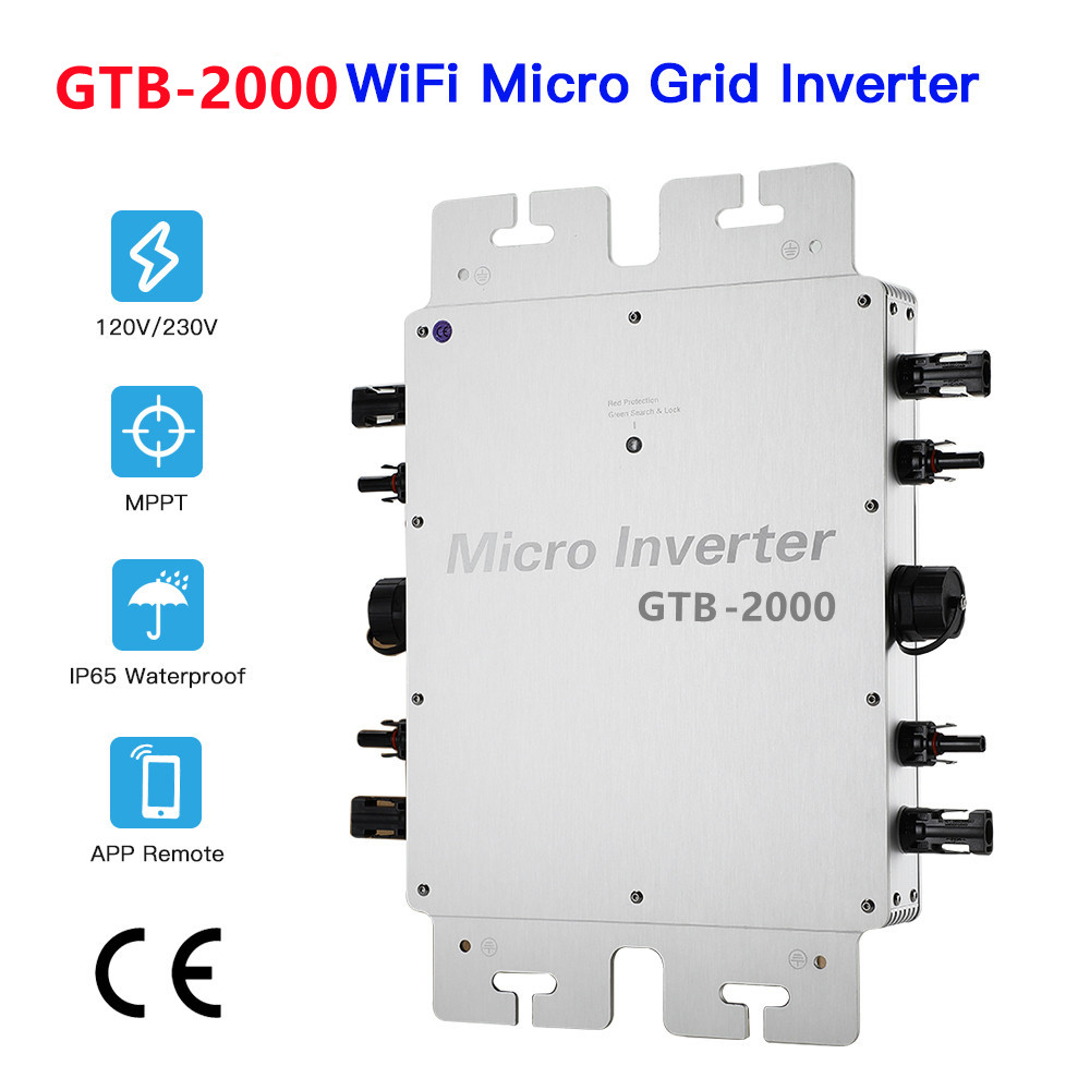 2000W 2400W 2800W Micro Invert - огляд і ціна Grid Tie Inverter Limiter 2000W