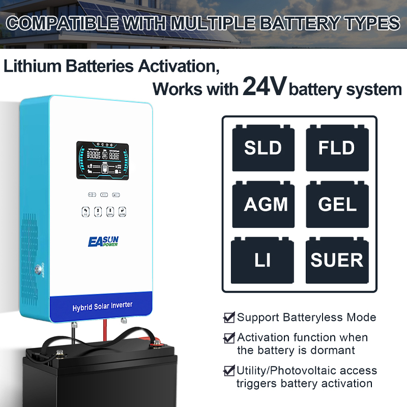 EASUN POWER 4KW 110V Off Grid  - огляд і ціна Grid Tie Inverter Limiter 2000W