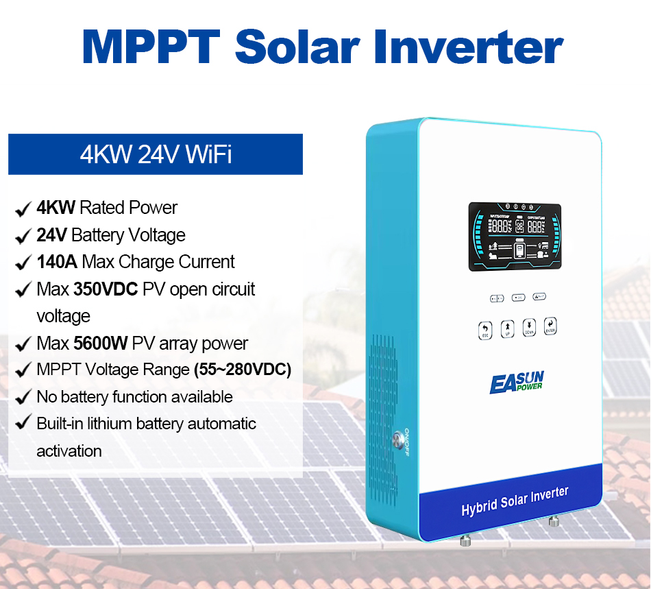 EASUN POWER 4000W Solar Invert - огляд і ціна Grid Tie Inverter Limiter 2000W
