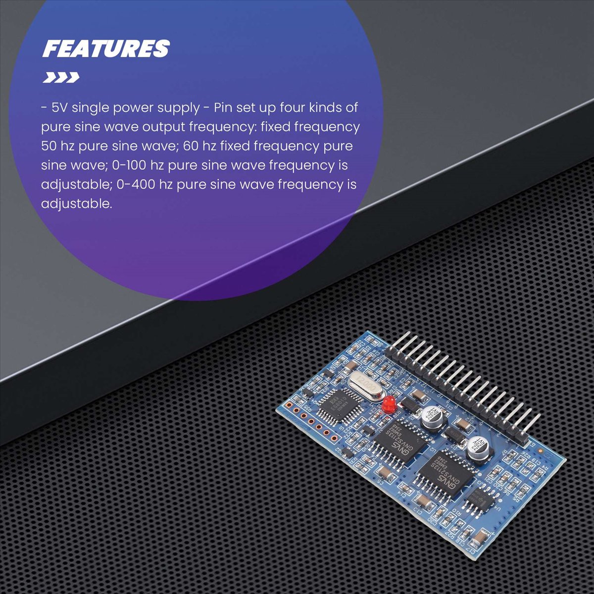 L77A DC-DC DC-AC Pure Sine Wav - огляд і ціна Egs002 Pure Sine Wave Inverter Driver Board