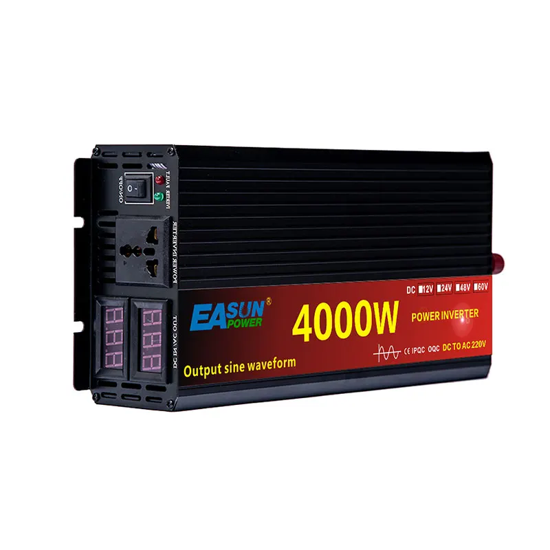 CHKJ Easun 12v 24V 48V DC to A - огляд і ціна Pure Sine Wave Inverter 5000W 48V 220V