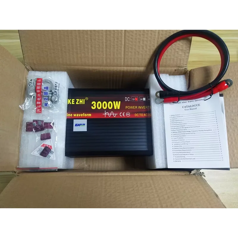 CHKJ Easun 12v 24V 48V DC to A - огляд і ціна Pure Sine Wave Inverter 5000W 48V 220V
