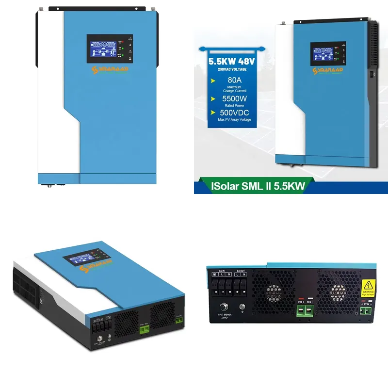 Solar Controller 3.5KW 5.5KW H - огляд і ціна Hybrid Solar Inverter 5.5Kw Mppt 48V