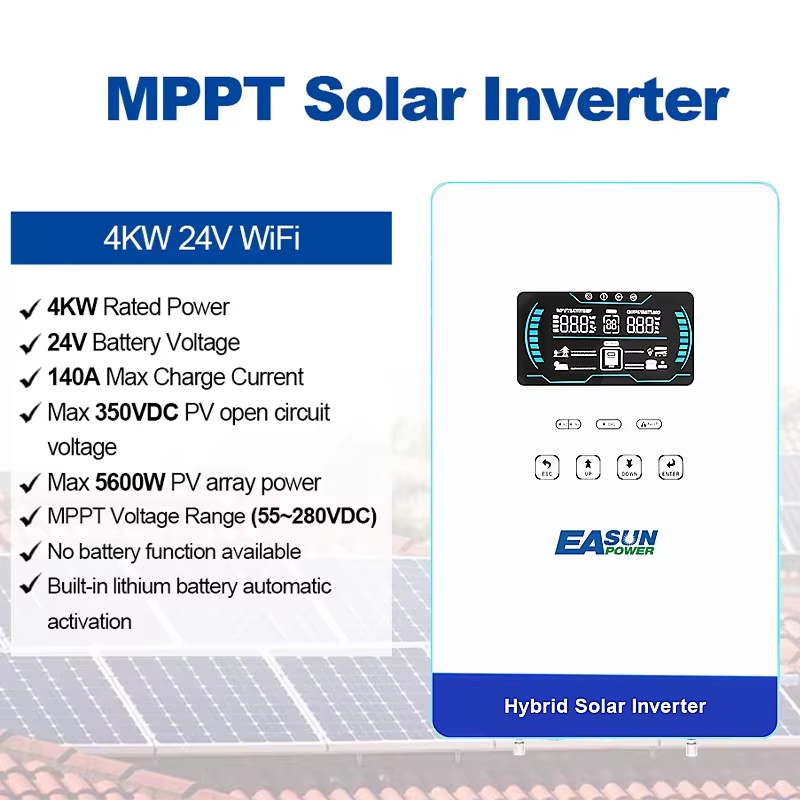 EASUN POWER Hybrid Solar Inver - огляд і ціна Grid Tie Inverter Limiter 2000W