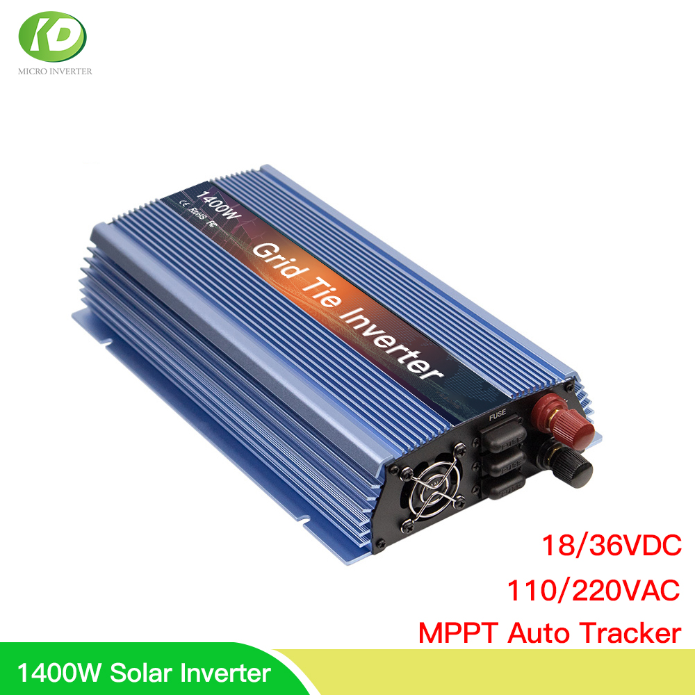 18V 24V 36V 1400W Solar On Gri - огляд і ціна Micro Inverter 1400W Solar Grid Tie