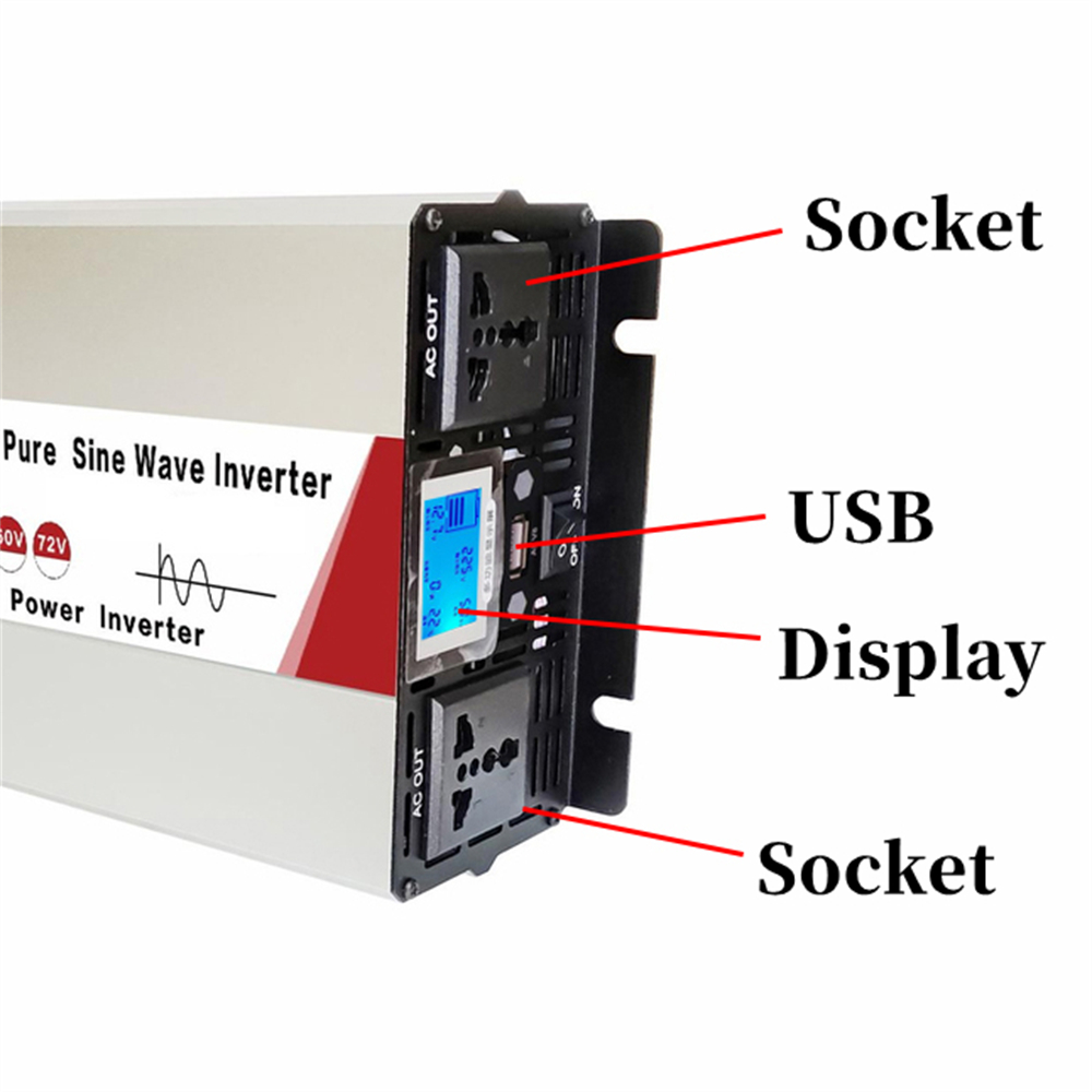 4000W/5000W/5500W/3000W Pure S - огляд і ціна Inverter Pure Sine Wave 60Hz 120V 3000W