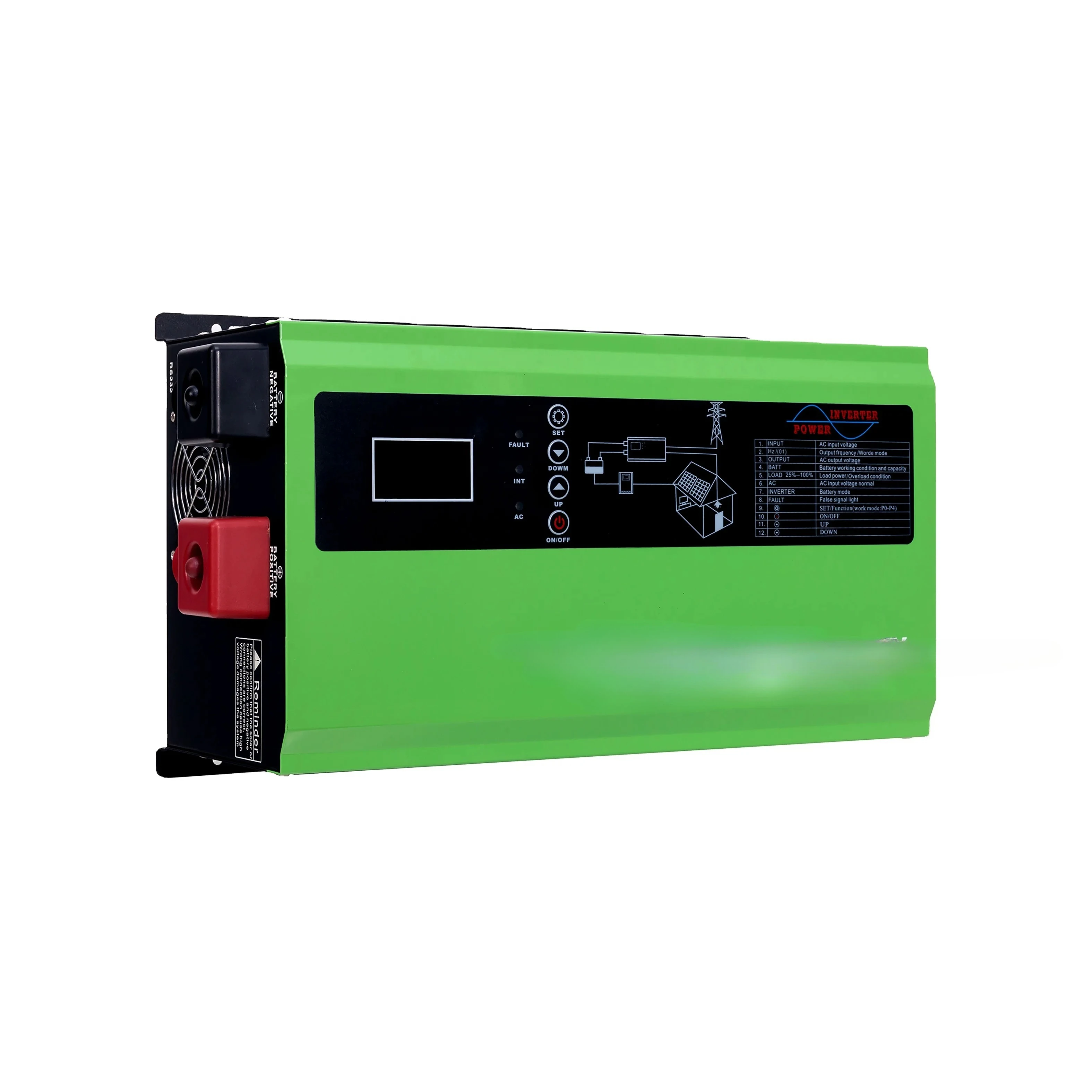 Solar Inverters & Converters H - огляд і ціна Off Grid Solar Inverter 48V 6000W